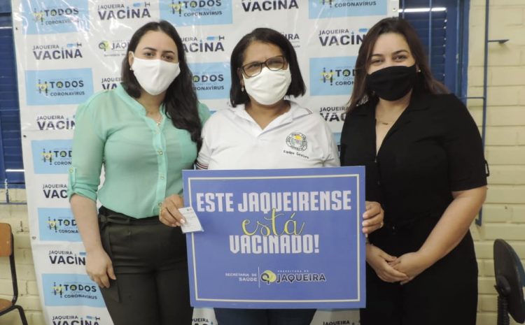 Em Jaqueira, prefeita Ridete Pellegrino anuncia mutirão para vacinar contra gripe e 2ª dose contra a Covid