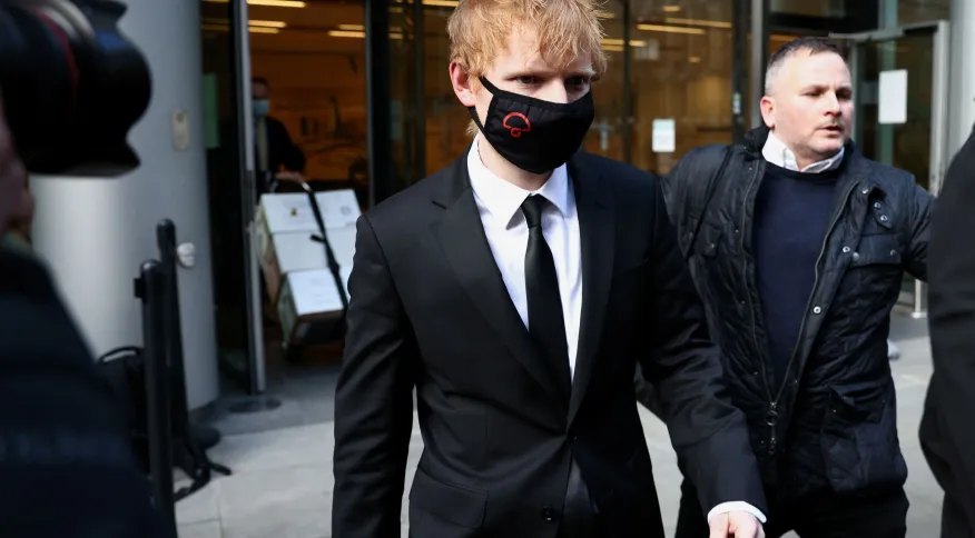 Ed Sheeran vence processo de direitos autorais por “Shape Of You” e faz críticas