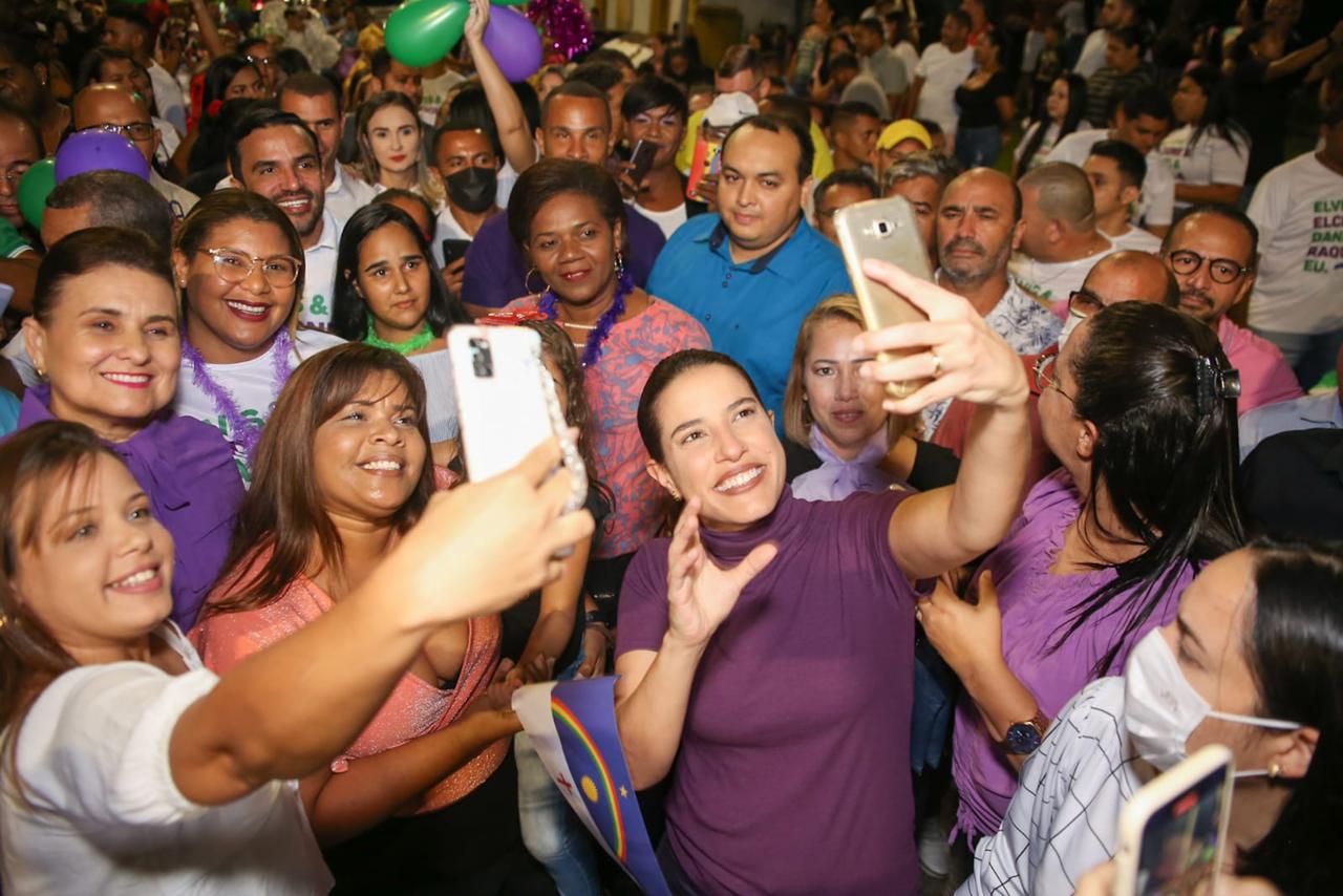 Em grande ato político, Raquel reúne multidão em Igarassu e mostra força na Região Metropolitana