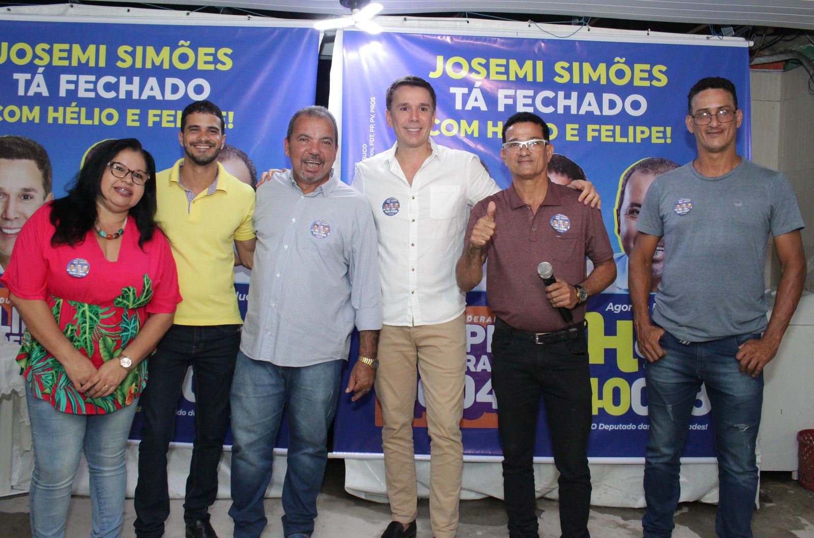 Hélio Guabiraba e Felipe Carreras participam de grande encontro em Nova Descoberta