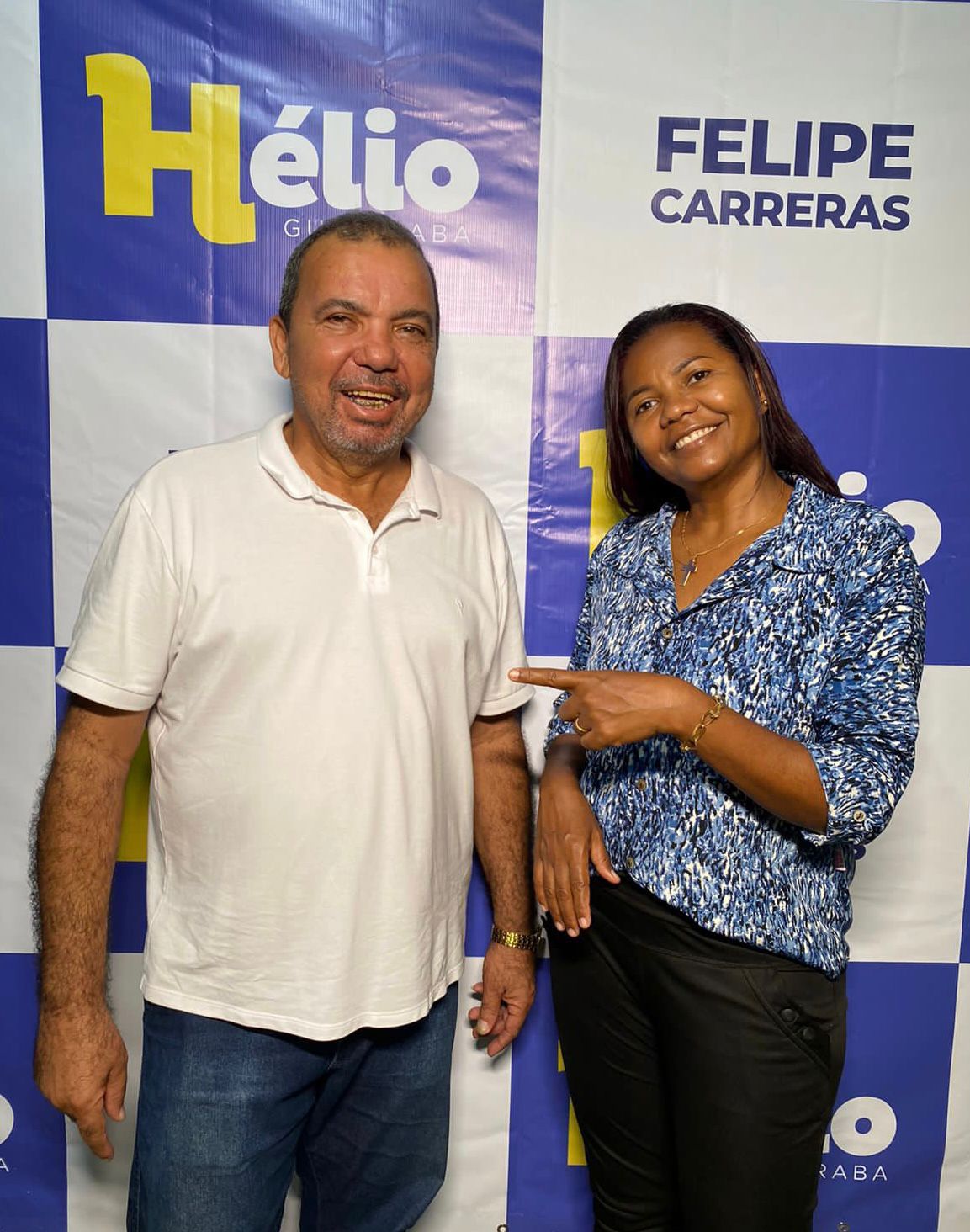 Suplente de vereadora Ana do Povo declara apoio a Hélio Guabiraba