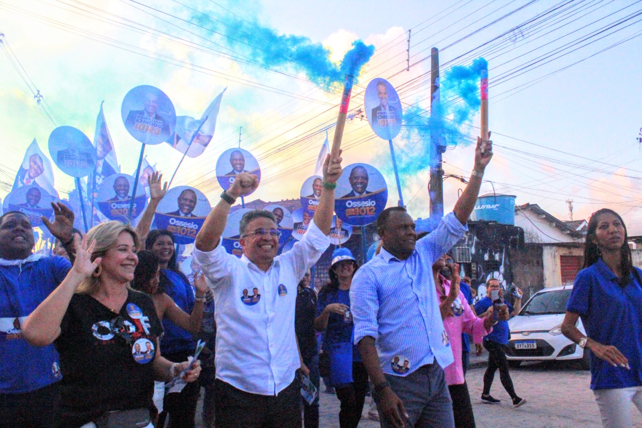 William Brigido, candidato à reeleição de deputado estadual, realizou grande caminhada em Olinda