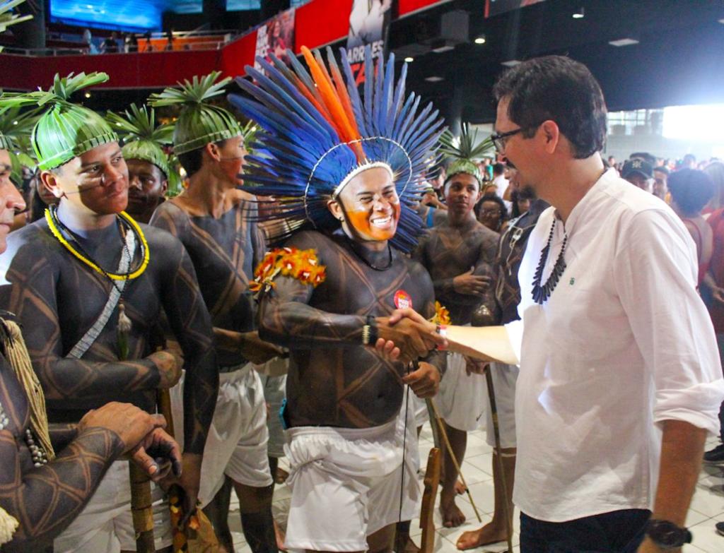 Delegado Rossine reforça compromisso com sua origem indígena em sua candidatura