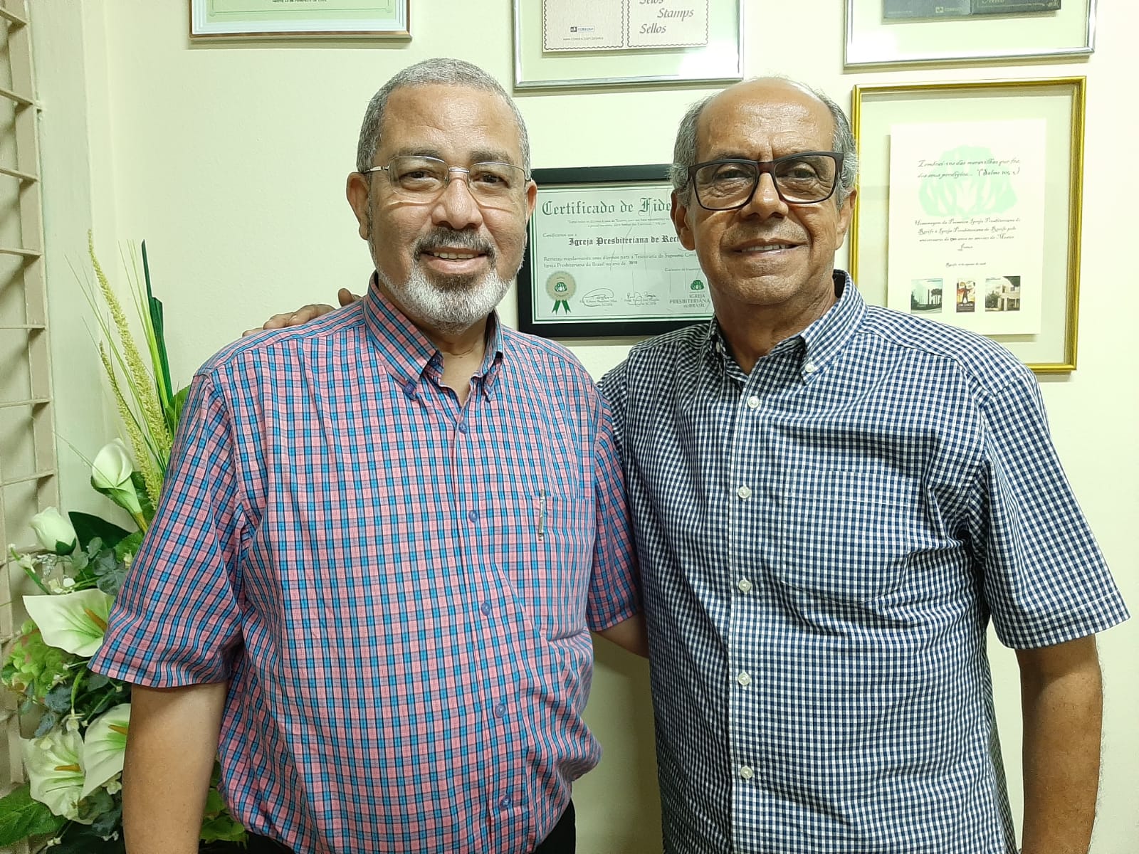 Pastor Lupércio conquista apoio da liderança da Igreja Presbiteriana de Pernambuco