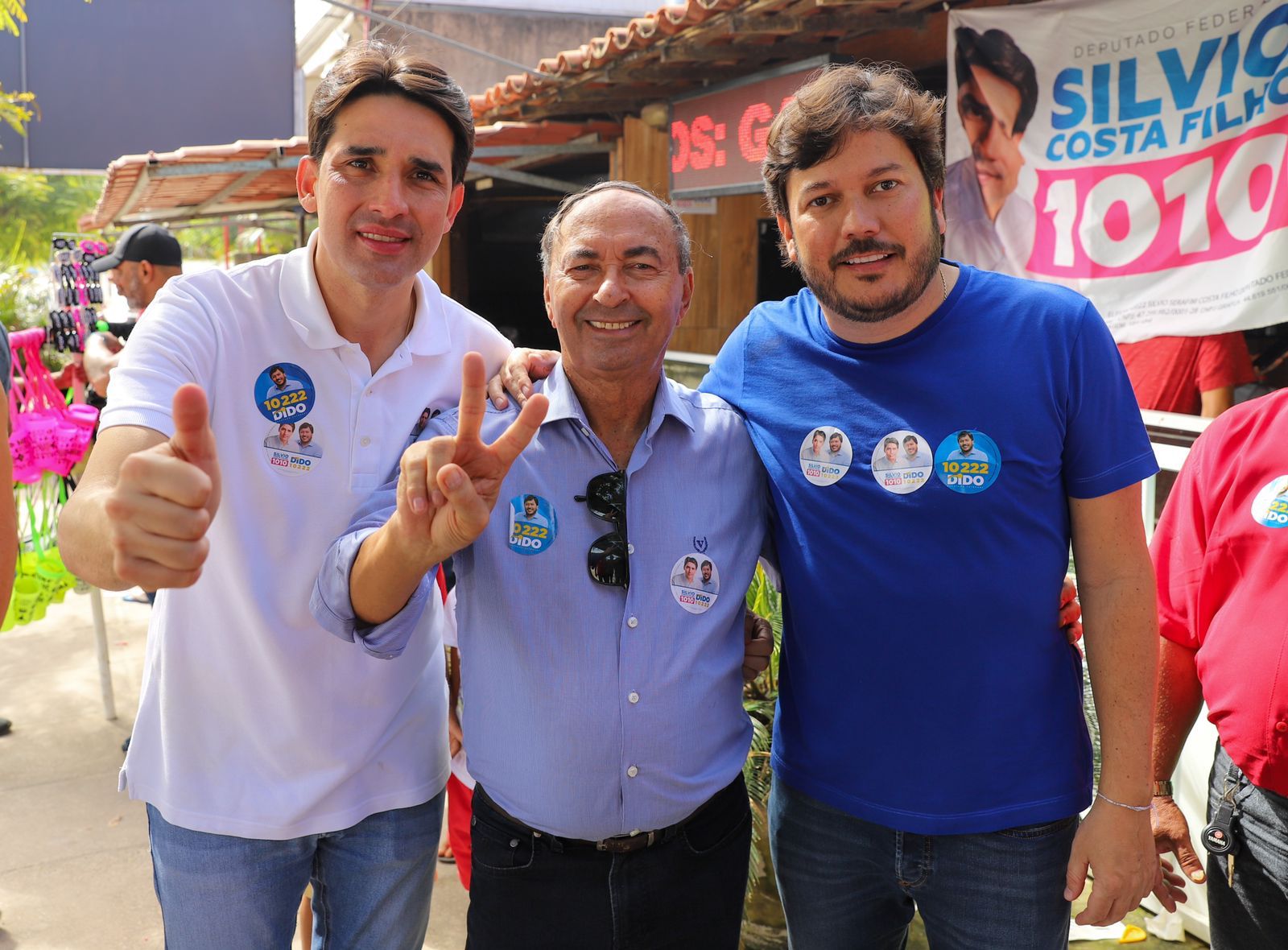 Dido Vieira e Silvio Costa Filho recebem apoio de Barbosa, Ex-Prefeito de São José da Coroa Grande