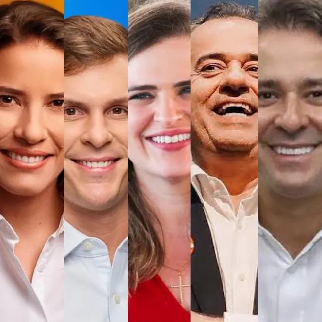 Marília tem 35%. Raquel, Anderson e Danilo 12%. Miguel 11%