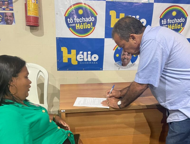 Hélio Guabiraba assina termo de compromisso para ampliar luta em defesa dos direitos das Pessoas com Deficiência
