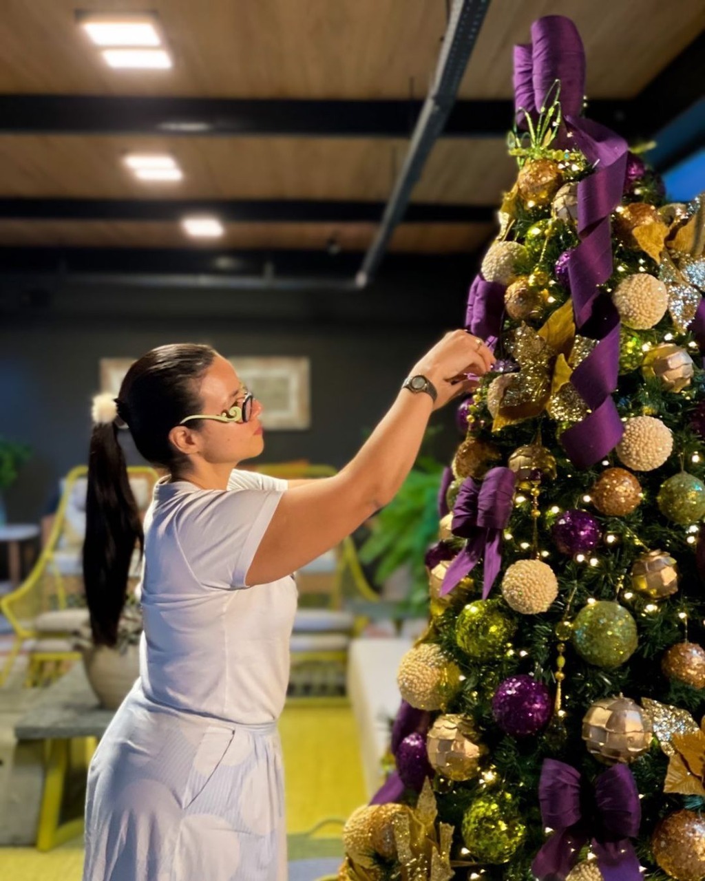 Laços de Seda: artista plástica, Soraya Pedrosa lança exposição com novidades em decoração natalina no Recife