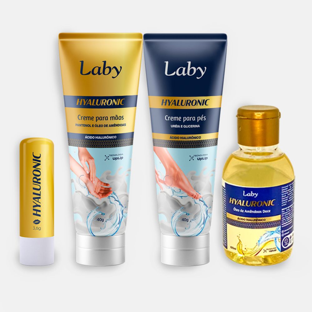 Laby lança kit de hidratação intensa à base de Ácido Hialurônico no mês da Mulher