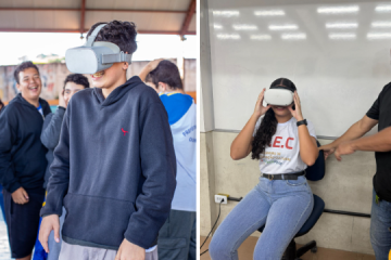 Iniciativa em Pernambuco usa arte e realidade virtual para aproximar estudantes de temas ambientais