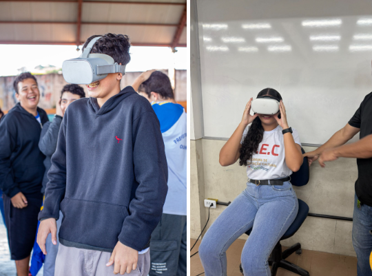 Iniciativa em Pernambuco usa arte e realidade virtual para aproximar estudantes de temas ambientais