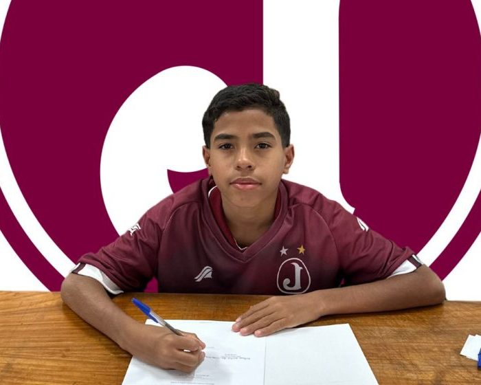 Arthur Sena é o novo reforço do sub-13 do Juventus da capital